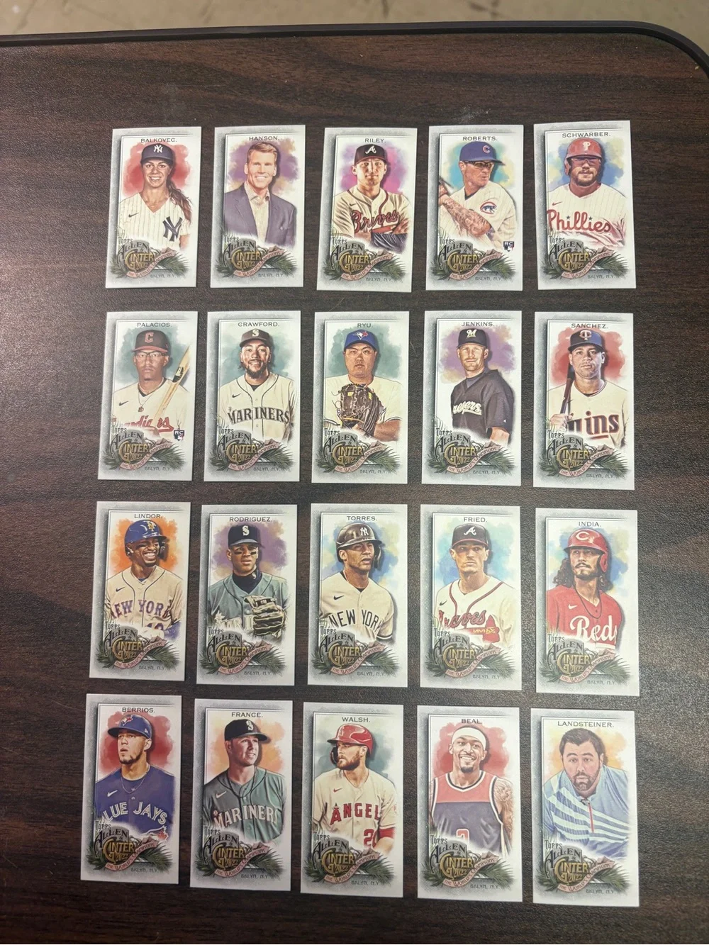 2022 Topps Allen and Ginter baseball mini card lot